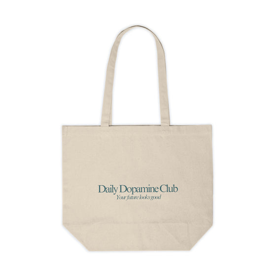 Daily Dopamine Club Tote Bag - Stylish Canvas Shopping Tote for Eco-Friendly Living, Ideal Gift for Friends and Family, Perfect for [...]