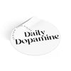 Daily Dopamine Round Vinyl Stickers